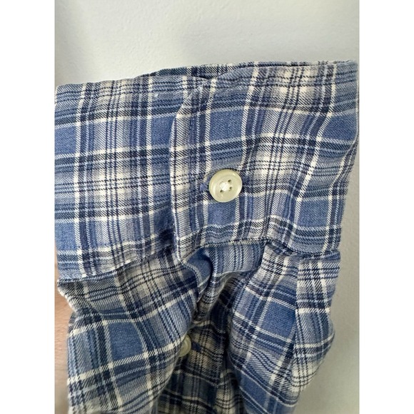 Ralph Lauren Shirt Mens Sz M Multicolor Plaid Button Blue Pony Long Sleeve - Picture 6 of 8